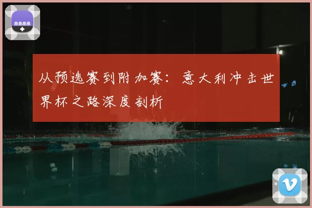 从预选赛到附加赛：意大利冲击世界杯之路深度剖析